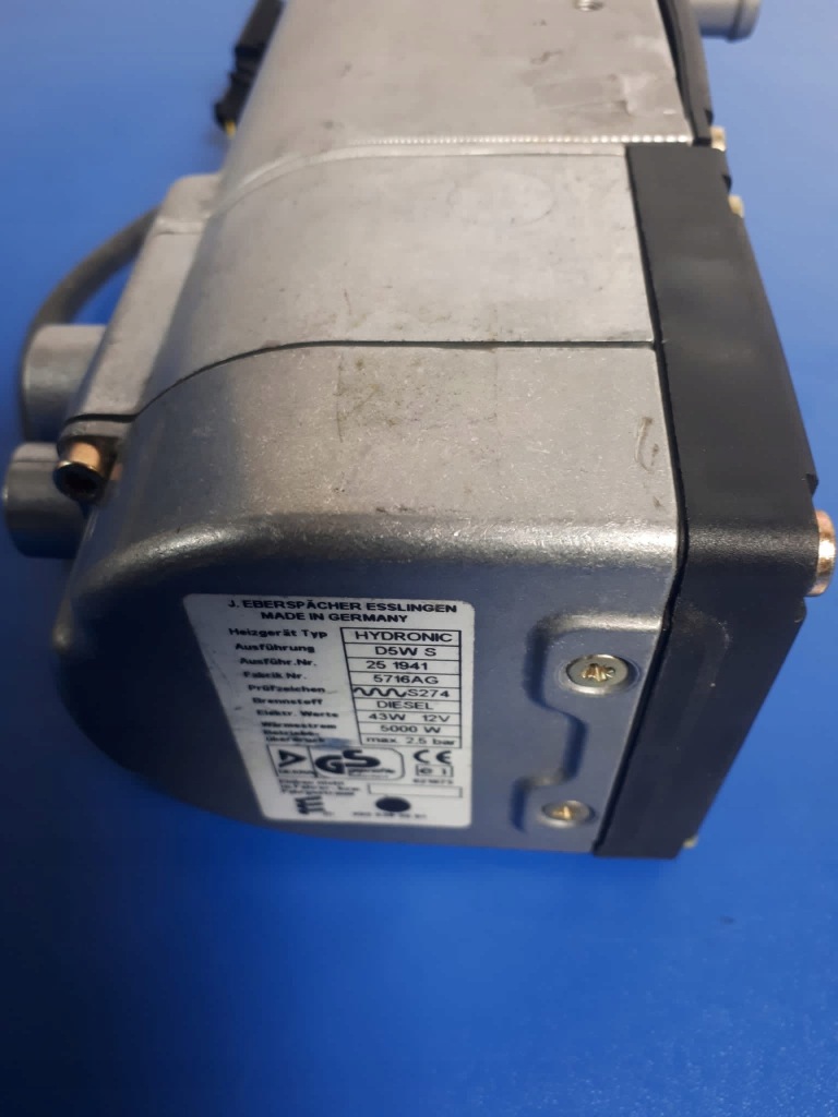 фото №7, Webasto обогреватель стояночный дополнительный обогреватель eberspaecher hydronic d5ws 12v 43w