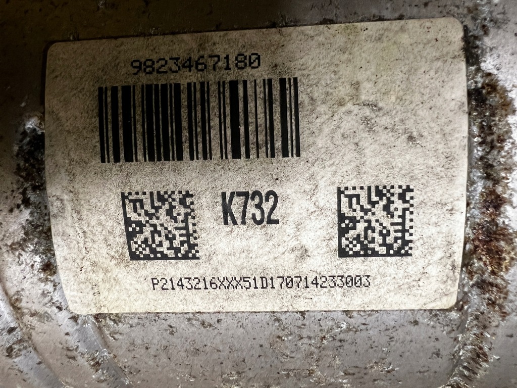 фото №8, Фільтр часток твердих каталізатор fap citroen peugeot k732 1.6 blue hdi