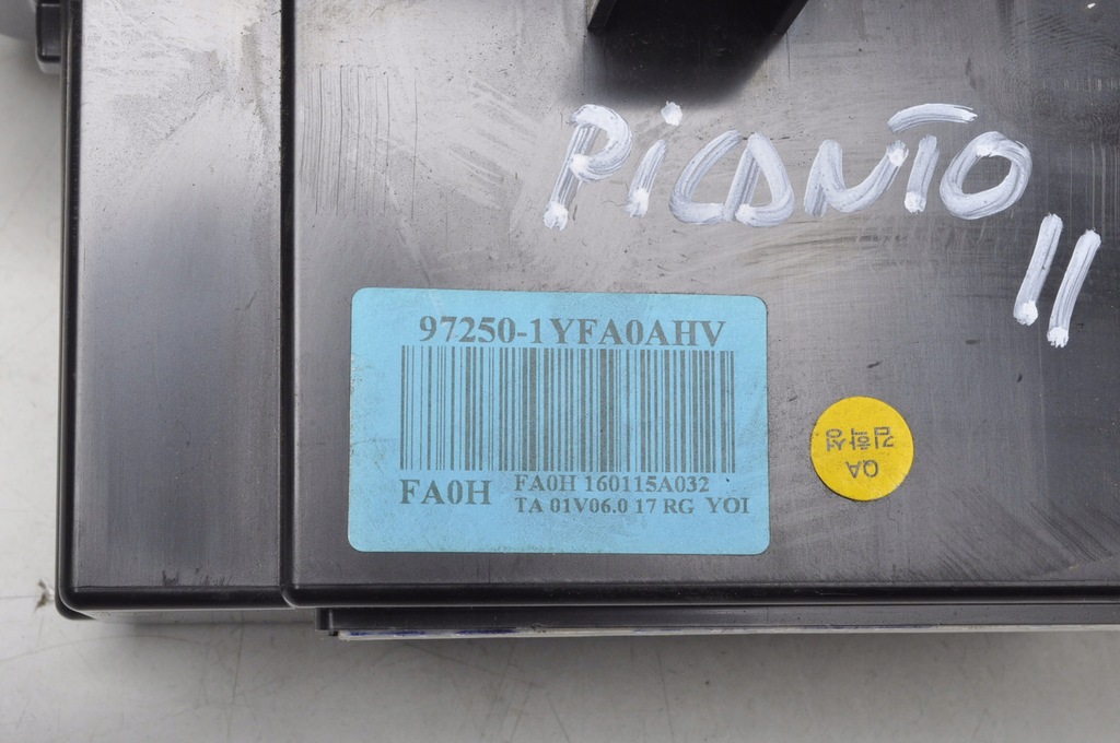 фото №7, Kia picanto ii панель переключатель кондиционера 97250-1yfa0ahv