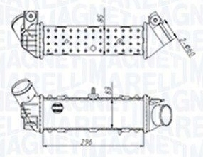 Купити Magneti marelli 351319204490 радіатор повітря наддувний