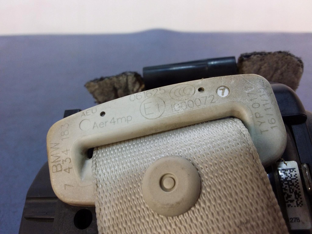 фото №8, Bmw 7 g11 g12 pas безопасности задняя 630704600a