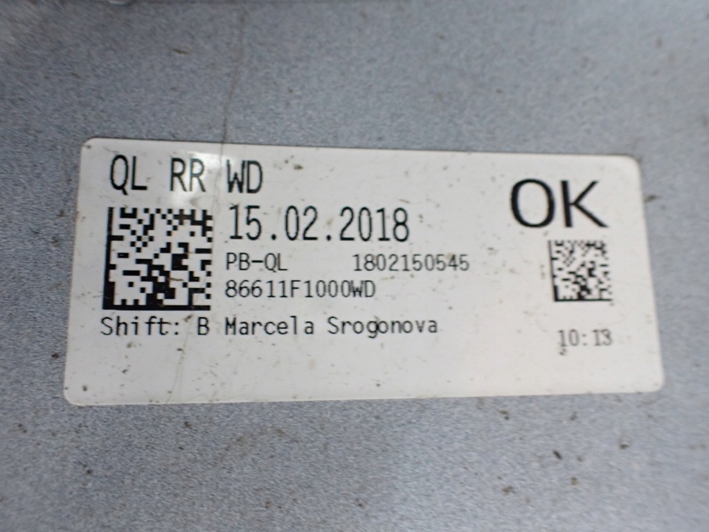 фото №12, Бампер задня kia sportage iv 2018r 1.6 wd cassa white 86611f1000 10912