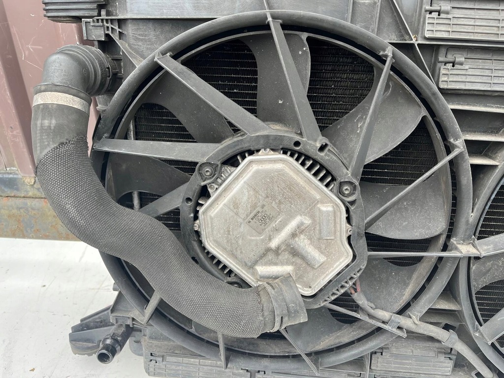 фото №7, Audi sq7 радиатор вентиляторы 8w0121251ab 4m0816411b 8w0959455p 8w0959455n