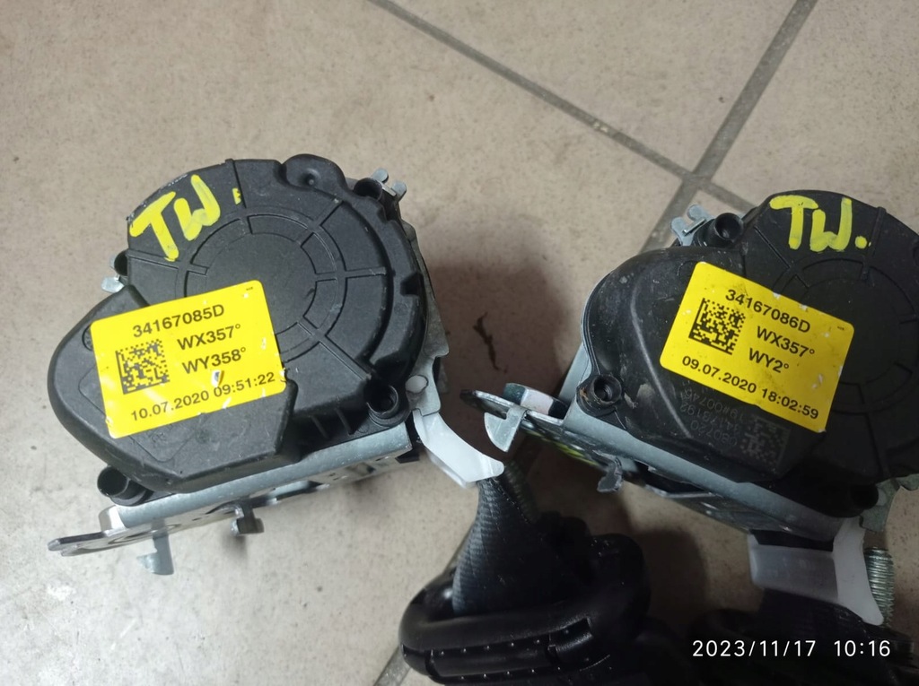 фото №8, Pas безопасности задняя renault twingo iii lift