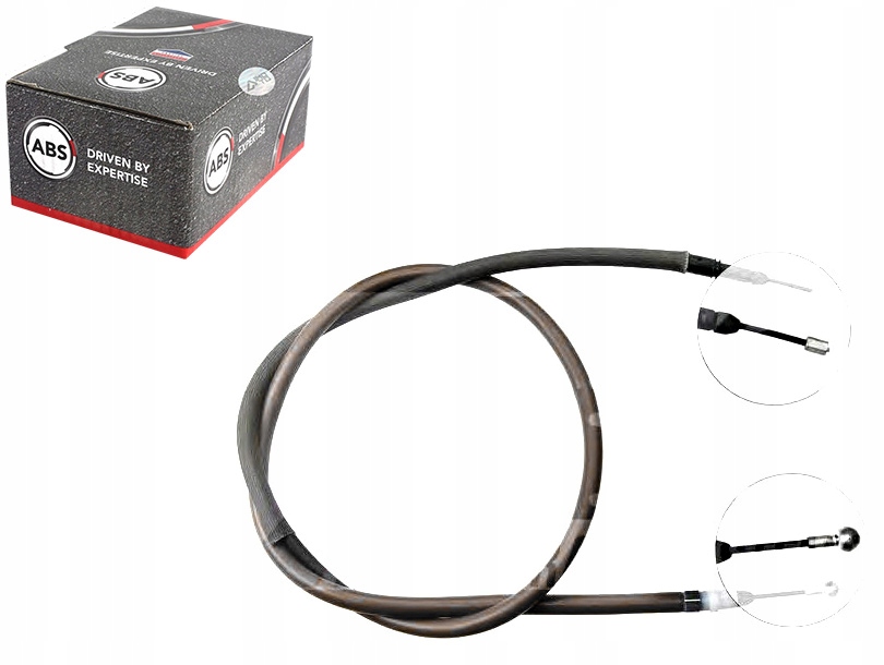 фото №1, A.b.s. трос гальма ручного fiat scudo 07- задня