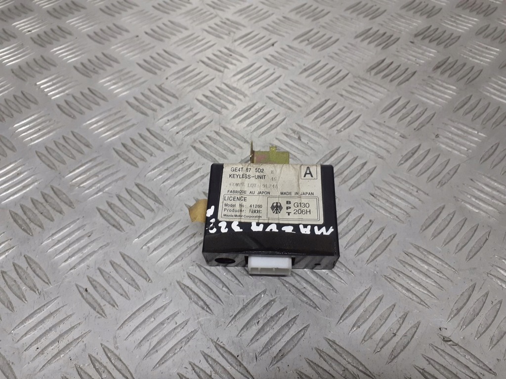 фото №1, Блок керування модуль замка центрального mazda 323 f