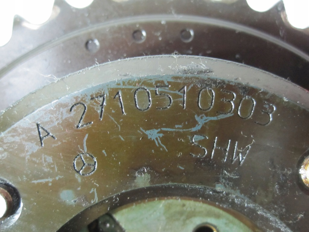 фото №6, Mercedes c180 1.8 271.946 143km 06r колесо зубчасте розподільного валу r2710510328
