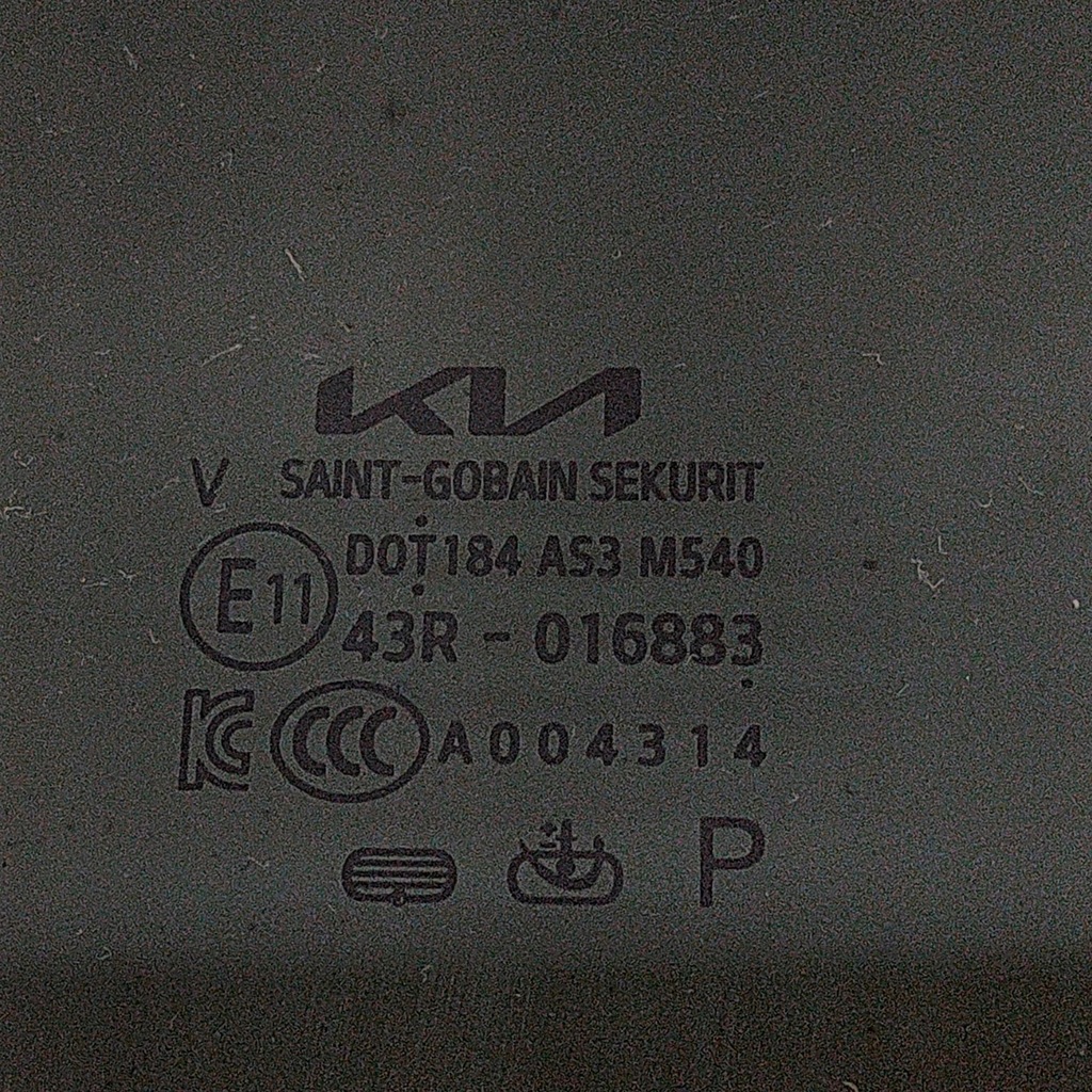 фото №6, Kia ev6 2021 правая сторона стекло дверь задних