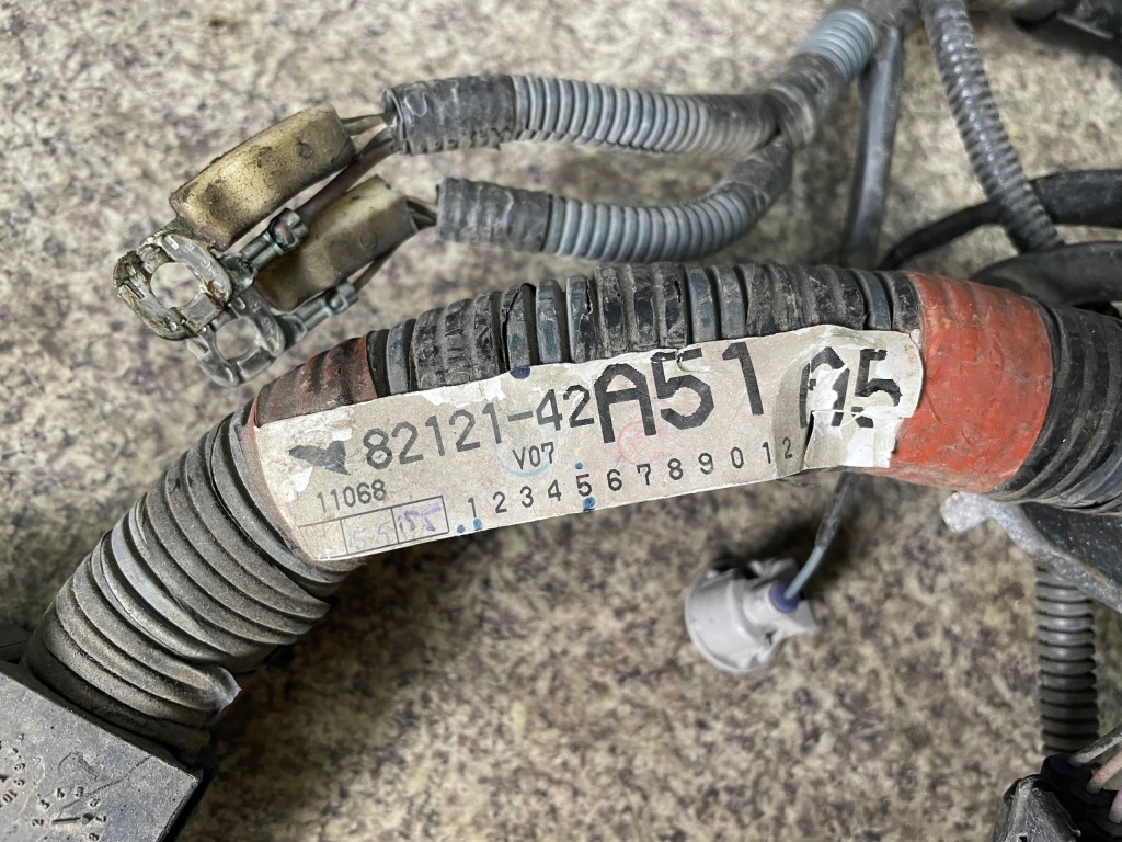 фото №7, Жгут проводка двигателя 5ty инжектор toyota rav4 3 iii 2.2 d-cat 177km