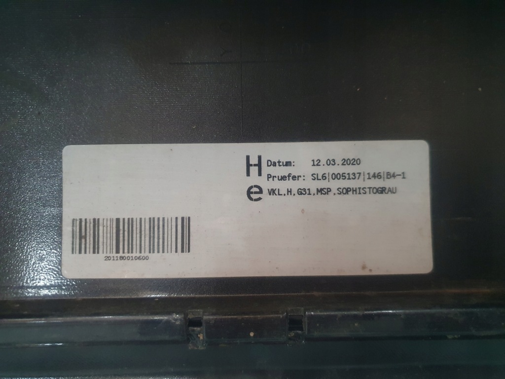 Бампер bmw 5 v g31 m-pakiet kombi задний  задний в Украине