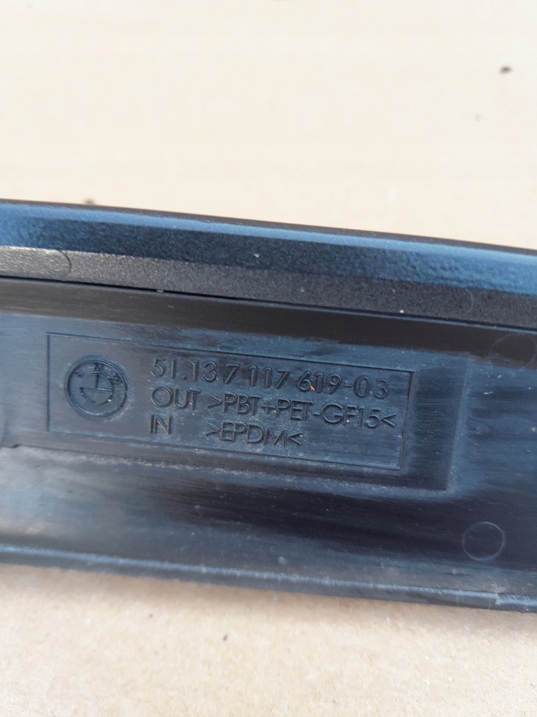 фото №6, Bmw e46 compact накладка молдинг багажника микровыключатель