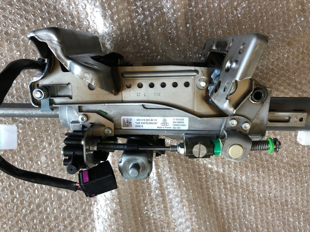 фото №6, Audi a6 a7 c7 lift колонка рулевая с подогревом воздуховод 26km пробег