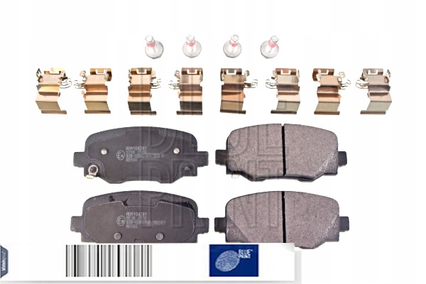 фото №1, Blue print ada104281 набір гальмівних колодок гальмівних, гальма дискові