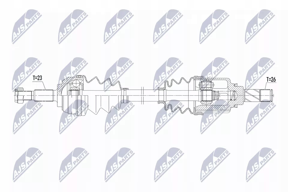 Привідний вал привідна перед ліва renault kangoo megane 2 2001-2012 Ціна