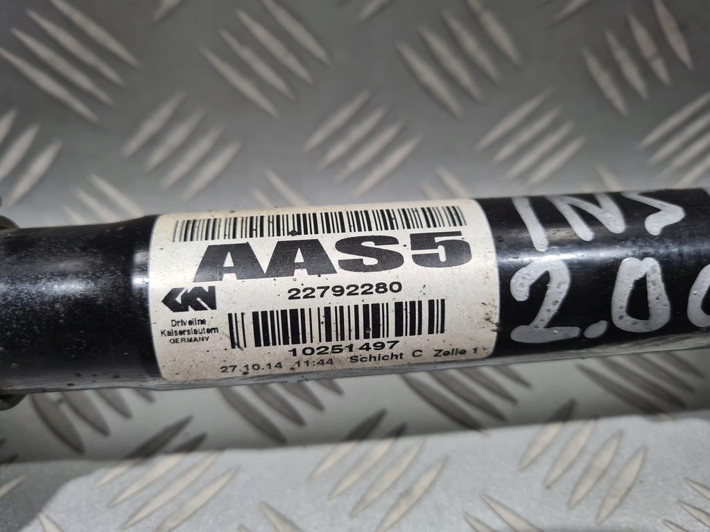 фото №4, Приводной вал левая opel insignia a 2.0 cdti