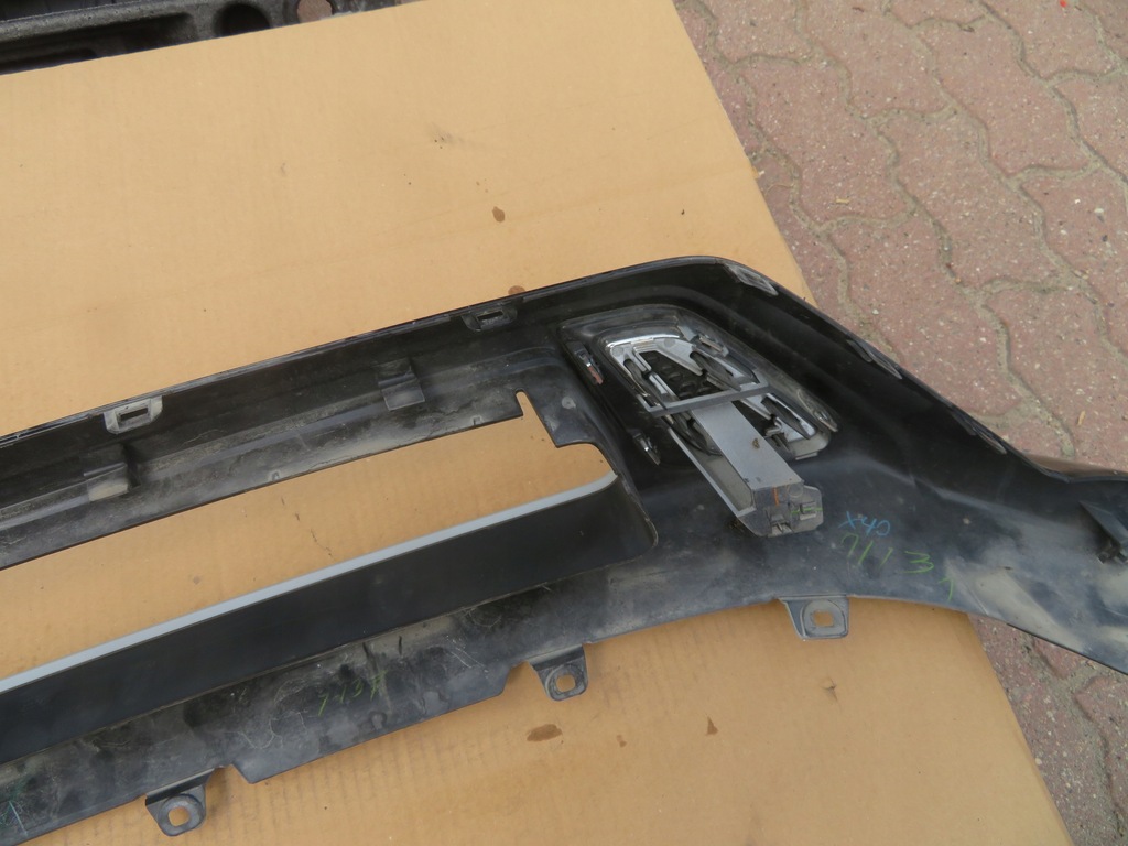 фото №14, Outlander lift 18- спойлер накладка бампер перед