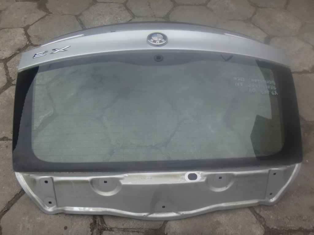 фото №7, Крышка багажника багажника задняя задняя bmw x3 e83 titansilber