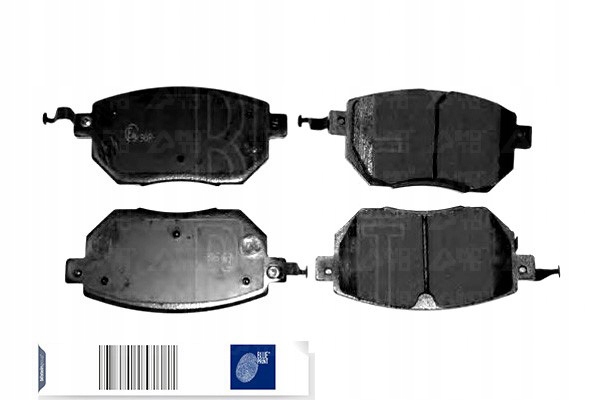 фото №14, Тормозные колодки тормозные передние nissan murano 02-usa inf