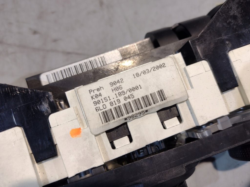 фото №9, Панель обдув кондиціонера seat ibiza iii 3 6l0819045