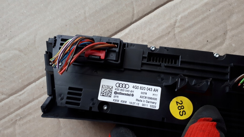 фото №11, A6 c7 4g панель обдув кондиціонера a7 4g 4g0820043ah