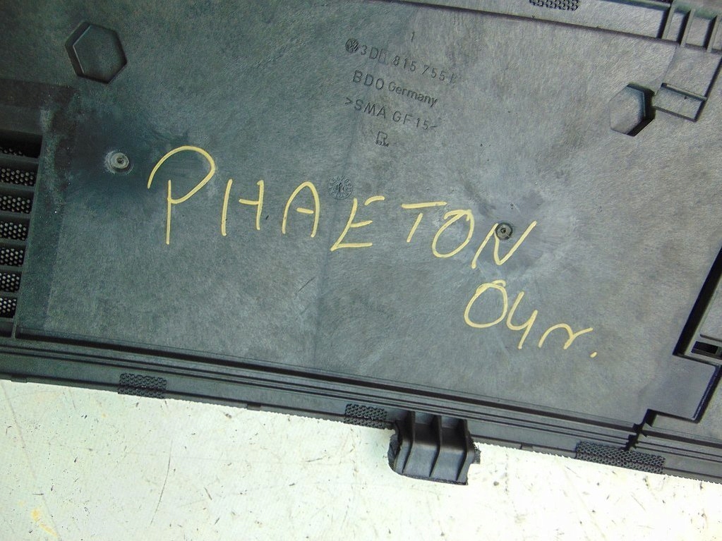 фото №9, Vw phaeton 04r захист кришка панелі приладової панелі