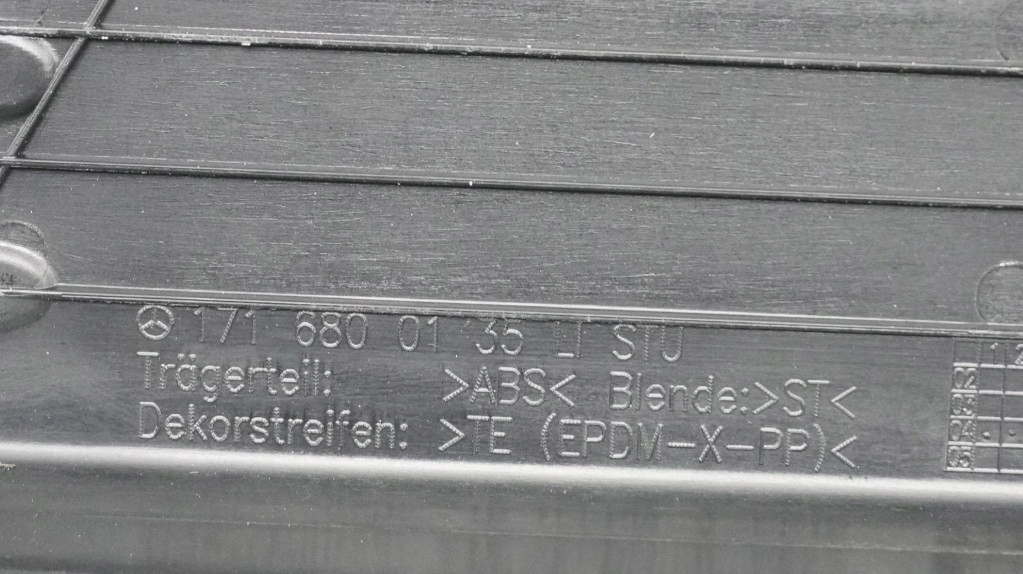 фото №8, Молдинг накладка поріг права ліва mercedes slk r171 1716800135 1716800235