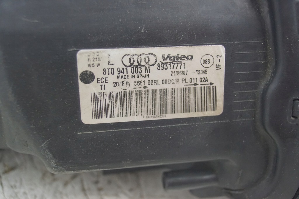 фото №9, Лампа лівий перед audi a5 8t ксенон