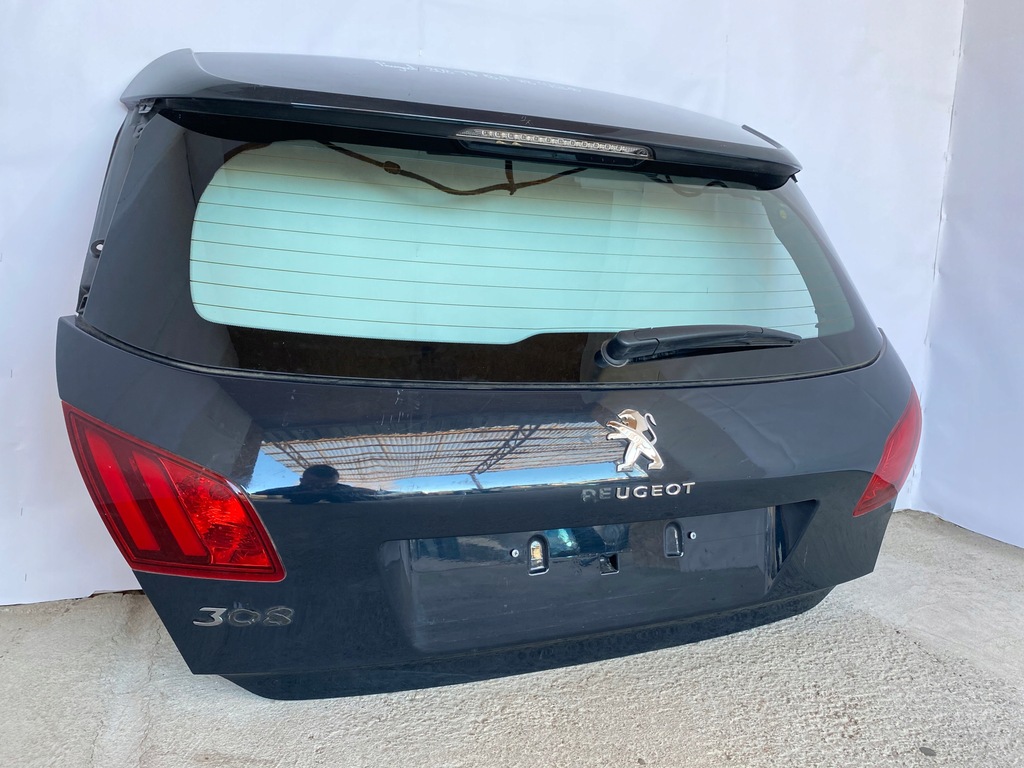 фото №6, Peugeot 308 t9 hb комплектна кришка багажника багажника poznań