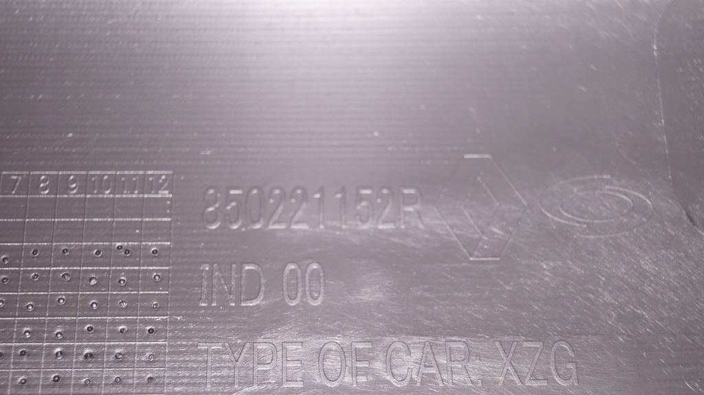 фото №6, Renault koleos ii 16- бампер задній задня r85