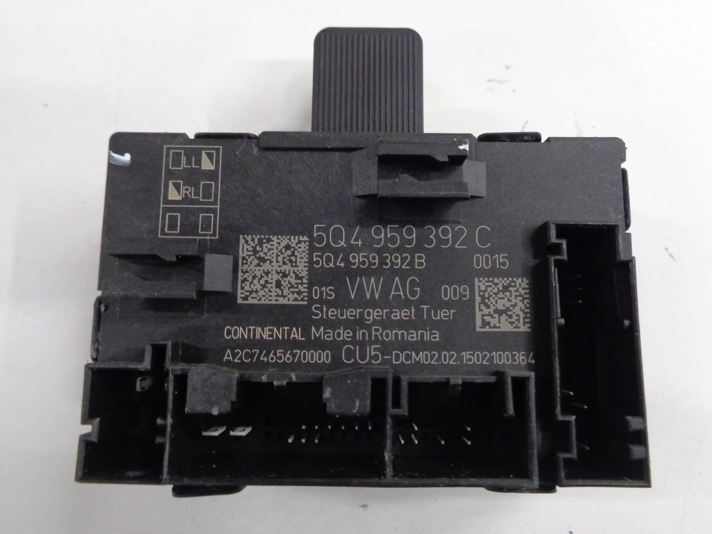 фото №1, Octavia iii golf vii блок управления модуль дверь