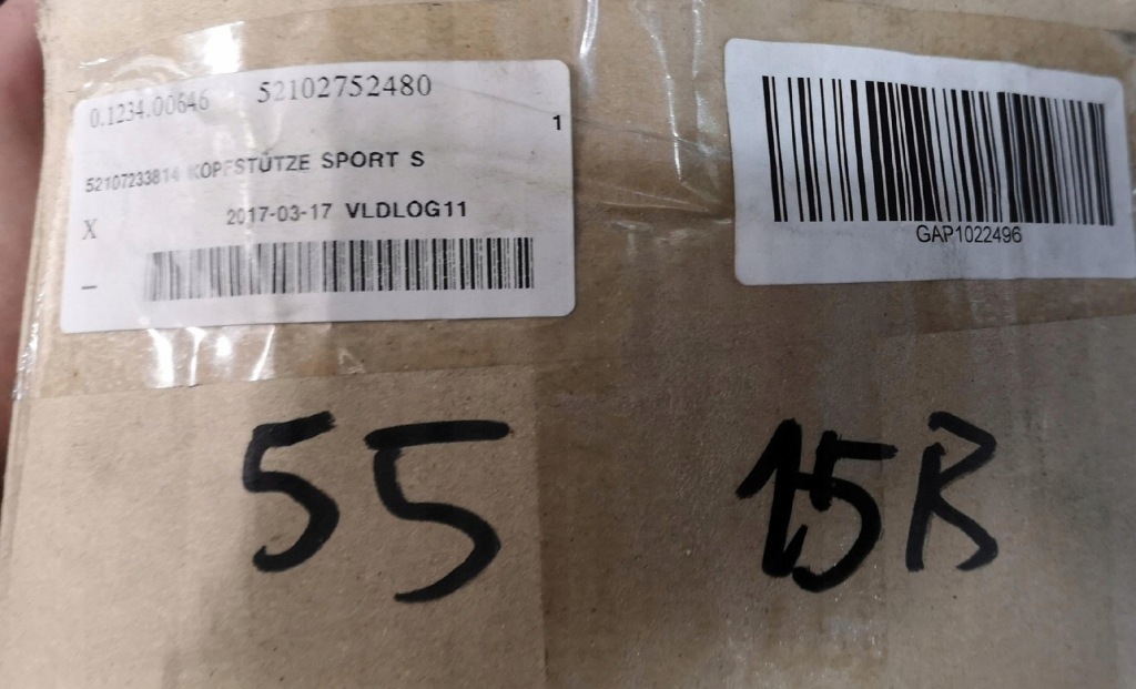 фото №3, Підголівник передній сидіння mini r56 r57 r58 r59