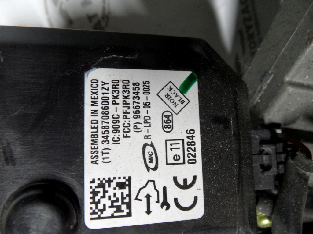 фото №8, Opel antara 09r колонка рулевая замок зажигания с ключ 96673458