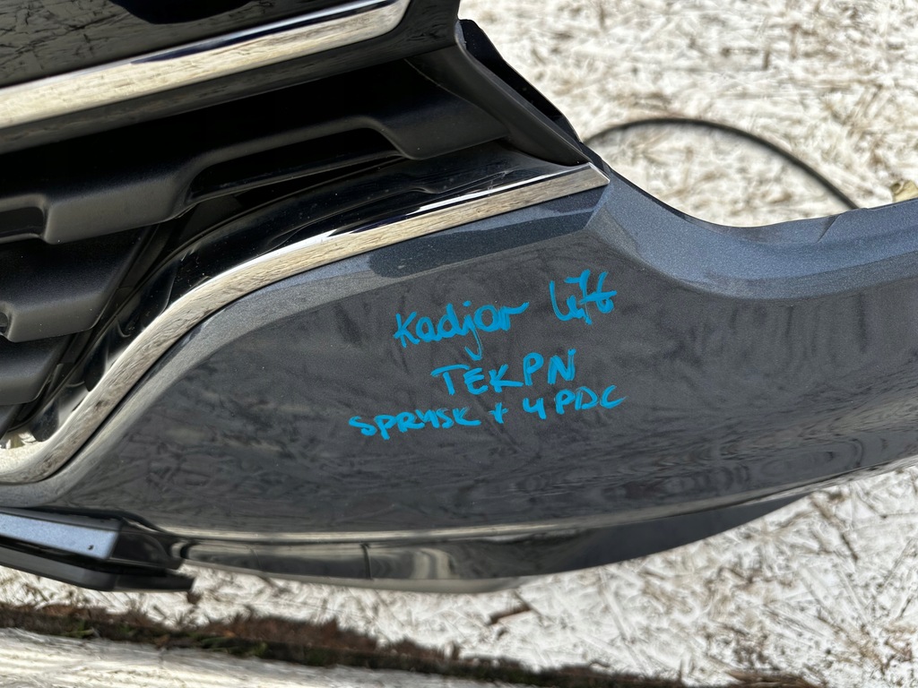 фото №10, Captur i lift бампер перед передній szary tekpn kompletny омивачі 4 pdc