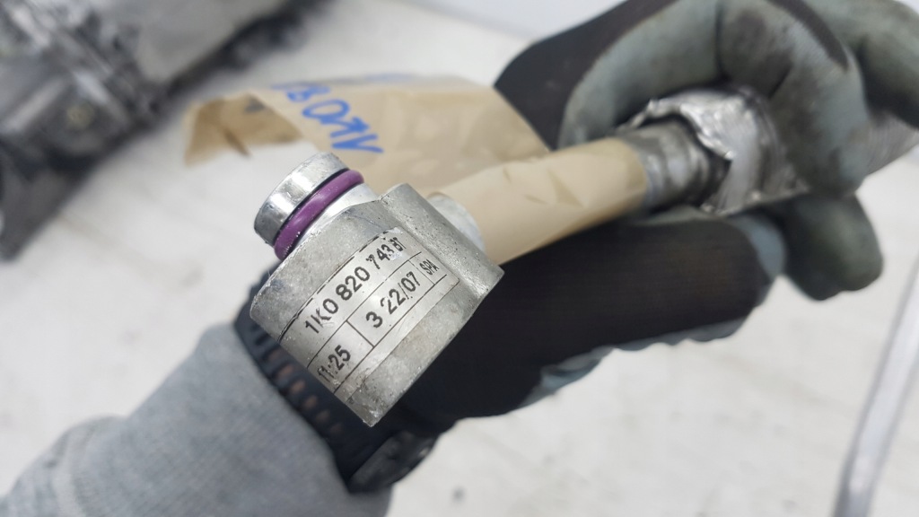 фото №3, Seat leon ii 1p шланг кондиционера