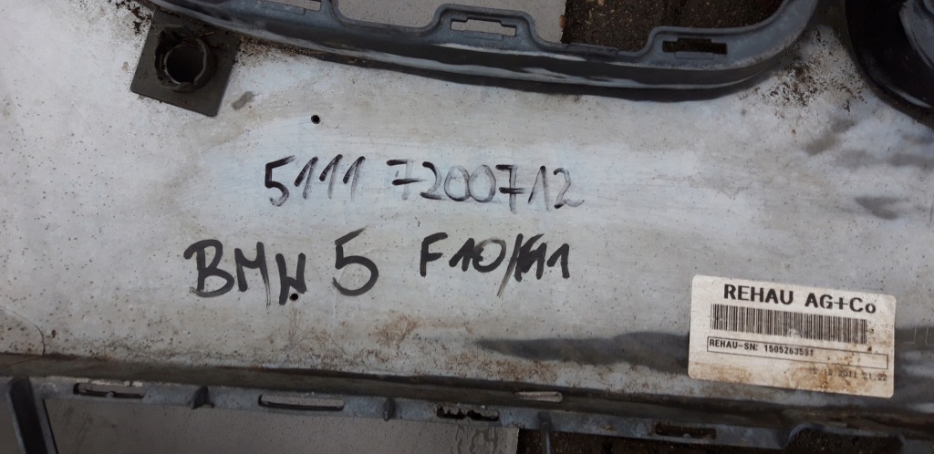 фото №14, Бампер передний bmw 5 f10 f11 51117200712