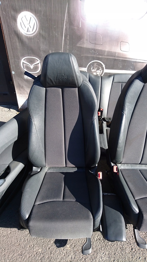 фото №9, Комплект сидінь сидіння заднє сидіння обшивки audi tt 8s coupe s-line