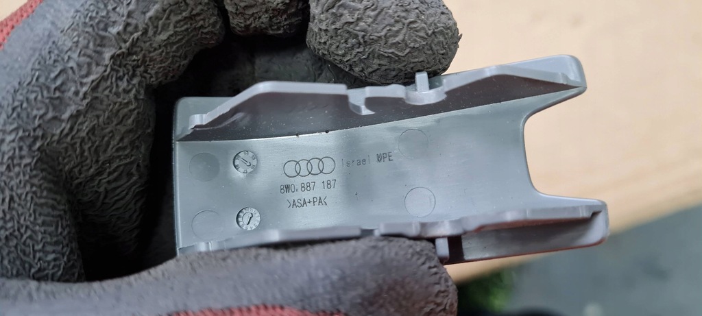 фото №12, A5 8w кронштейн кронштейн isofix 8w0887233a 4x a4 b9 8w