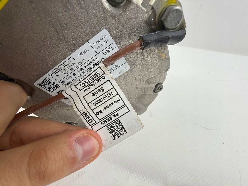 фото №8, Bmw ix i20 ix3 g08 компрессор компрессор кондиционера 64525a45a24 5a45a24