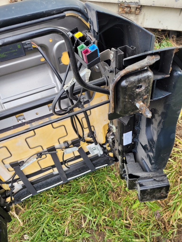 фото №13, C-max mk2 сиденье водителя левый механический кожа