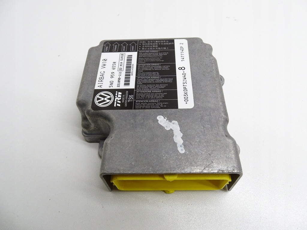 фото №1, Модуль датчик блок управления подушка безопасности 5n0959655r vw passat b7 cc
