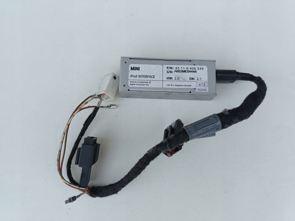 Купити Mini r50 r52 r53 модуль інтерфейс ipod 65110406349