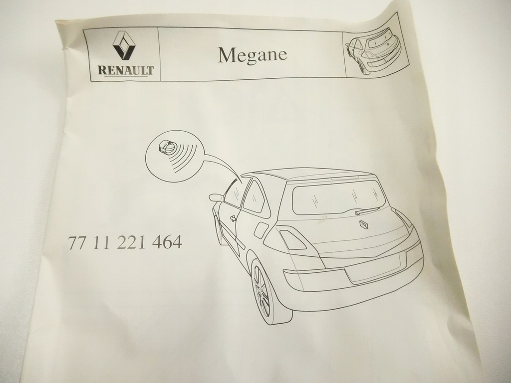 фото №13, Електропроводка сигнальна renault megane 7711221464
