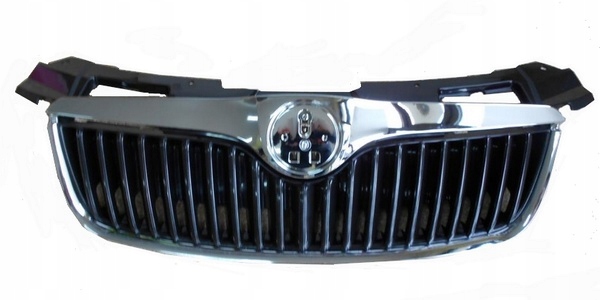 фото №1, Решётка радиатора решётка радиатора skoda fabia 5j roomster praktik 07-10