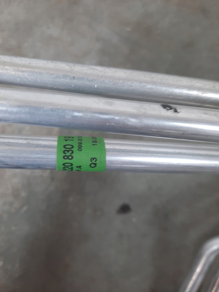 фото №6, Mercedes s w220 шланг отопителя задняя 2208301915