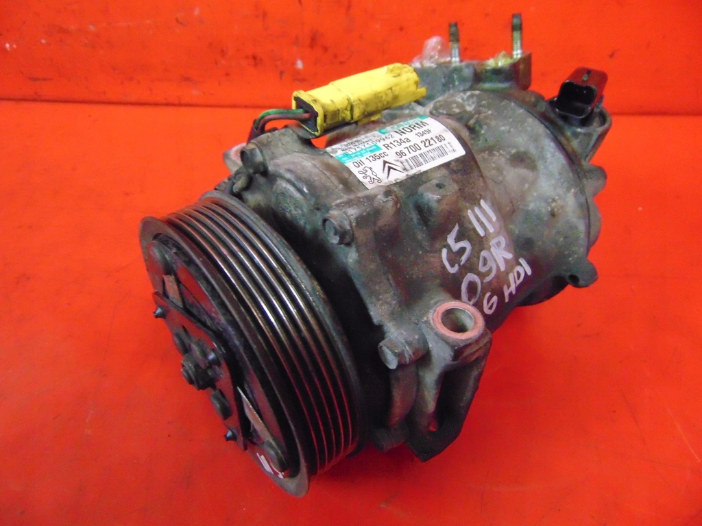 фото №1, Citroen c5 iii 1.6 hdi peugeot компрессор компрессор