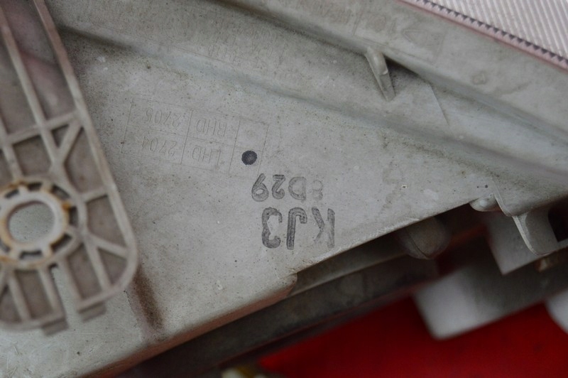 фото №8, Фара правый лампа перед eu chevrolet aveo t250 06-12