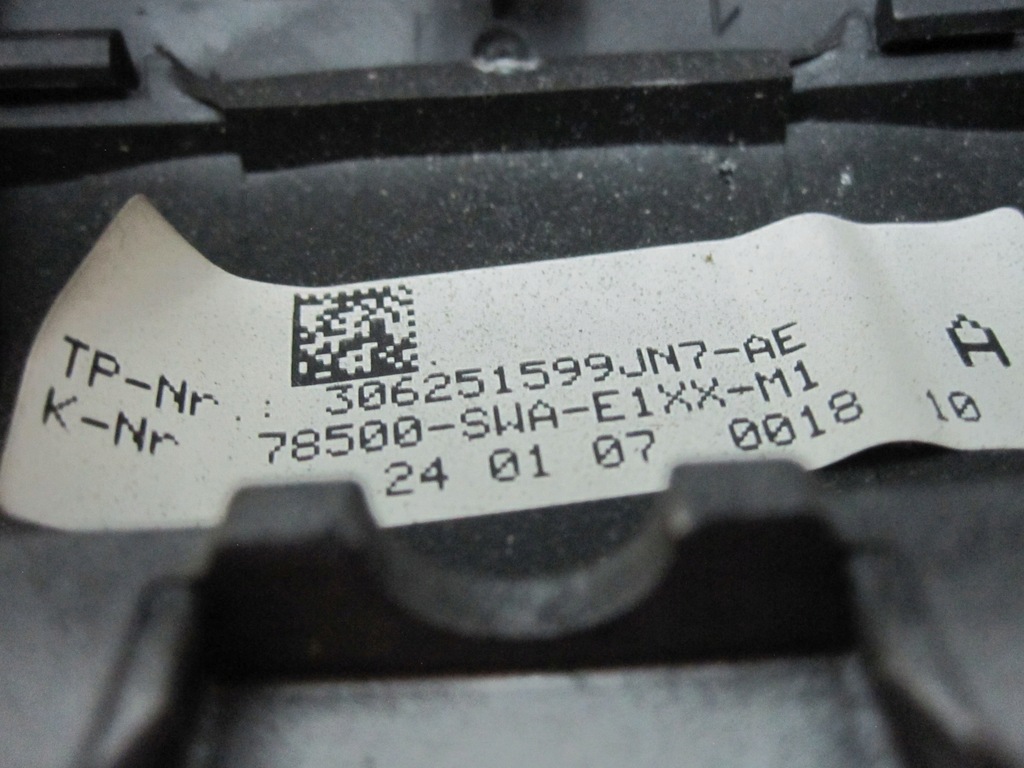 фото №13, Honda cr-v iii 07r повітропровід шкіряний 3061536 78500-swa-e1xx-m1