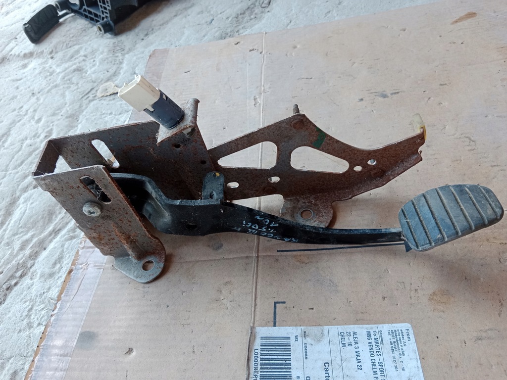 фото №1, Педаль тормоза renault kangoo ii 8200467212
