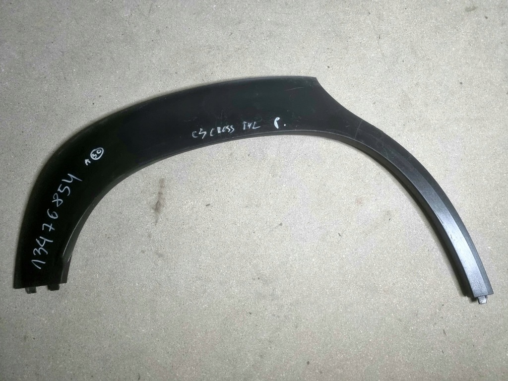 фото №1, Citroen c3 молдинг крила лівий задня 13476854