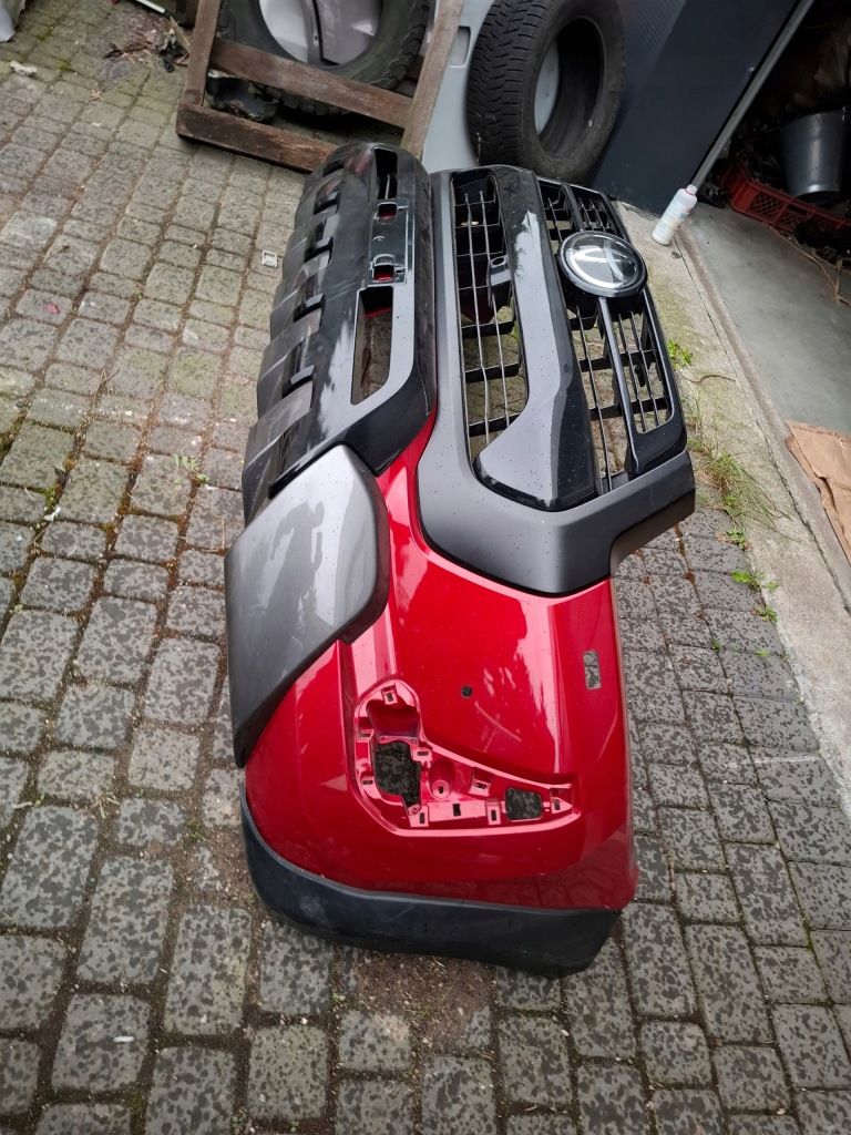 фото №7, Toyota hilux viii 8 20- 21- бампер перед kompletny решётка радиатора super состояние идеальное состояние